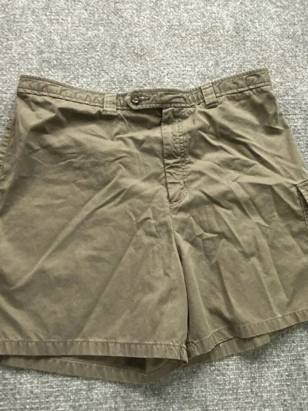 Banana Republic Womens 14 Brown Chino Cargo Shorts Utility Casual Outdoor Travel